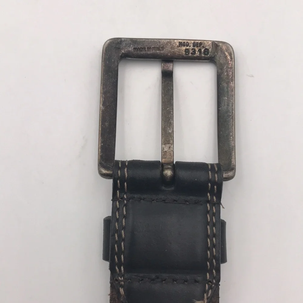 NWOT Lejon Black Leather Belt